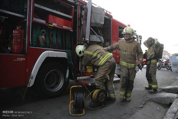 حضور آتش نشانان همدانی در 4 عملیات امداد و نجات طی یک روز