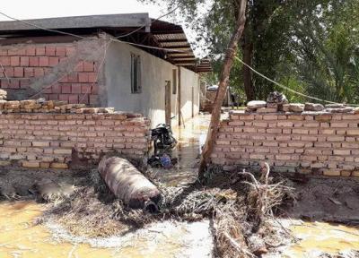 سیلاب آب و برق 20 روستای شهداد و گلباف کرمان را قطع کرد