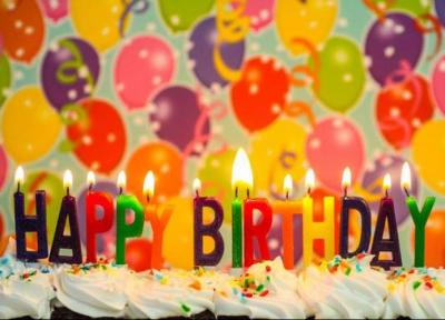 تبریک تولد رویایی با تم تولد و تزیین کیک تولد خانگی