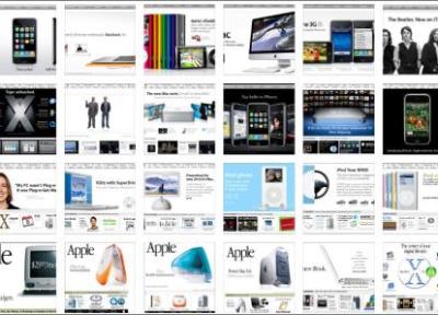 طراحی سایت: ماشین زمان: صفحه اول سایت شرکت اپل در طی سال ها یادآور چه گجت ها، تحولات فناورانه و خاطرات شخصی برای ما است؟