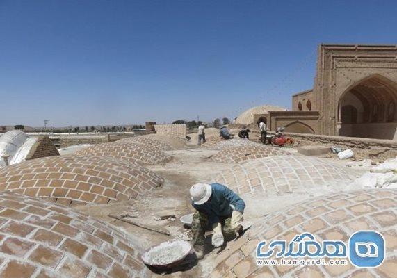 بازسازی ساختمان: آغاز بازسازی مسجد جامع فردوس