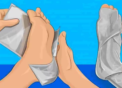 پیچیدن پا ها با فویل آلومینیومی چه تاثیری بر سلامتی دارد؟